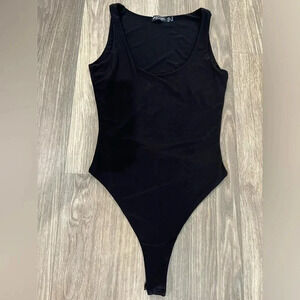 Nasty Gal Black Bodysuit Size 0, UK 4, EU 32